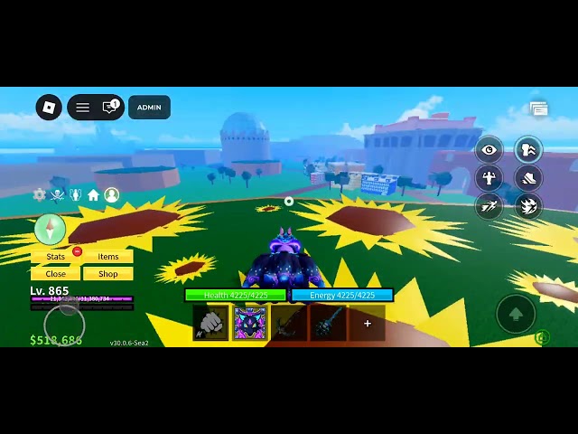 Going to third sea using Galaxy KITSUNE Blox fruits (Modded) game link in descriere