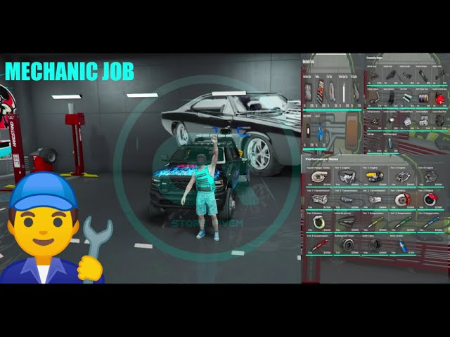 FiveM - SCRIPS AN MECHANIC JOB for QBCore