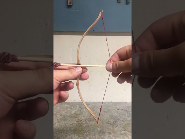 The Smallest Recurve Bow Ever? 🏹 #archery #recurvebow #diy