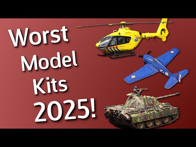 The WORST Plastic Scale Model Kits I Built in 2025!