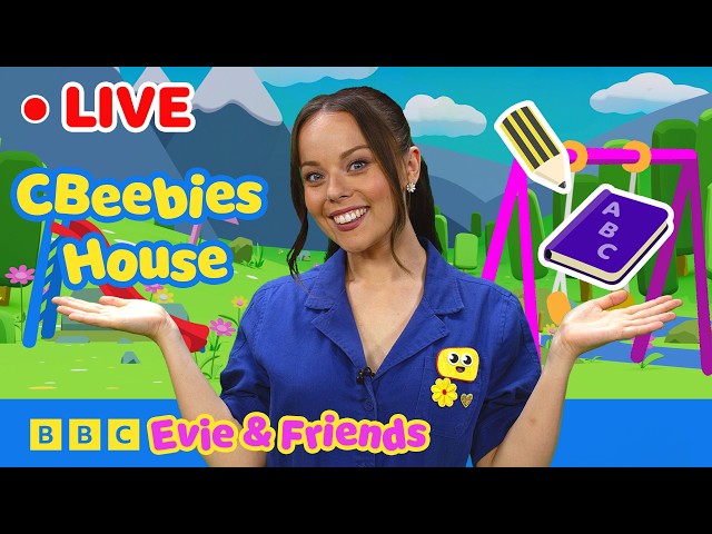 🔴 LIVE! Time to Play at the CBeebies House