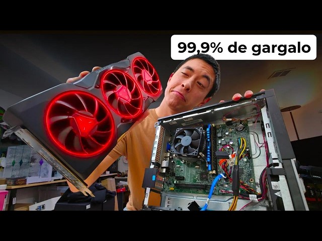 Transformei um PC velho de sucata adicionando uma placa de vídeo de $1.000