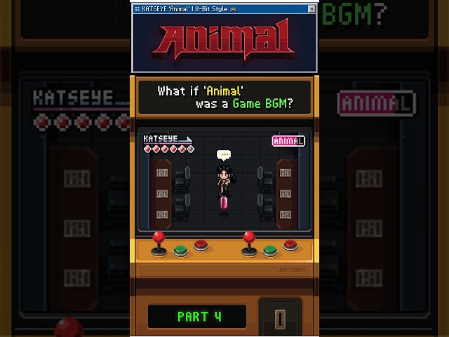 KATSEYE 'Animal' 8-Bit Style 🎮 | Part 4