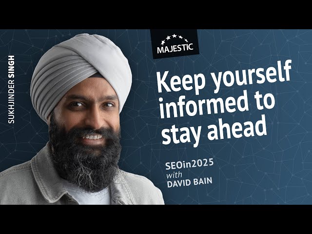 Work smarter and stay relevant - with Sukhjinder Singh