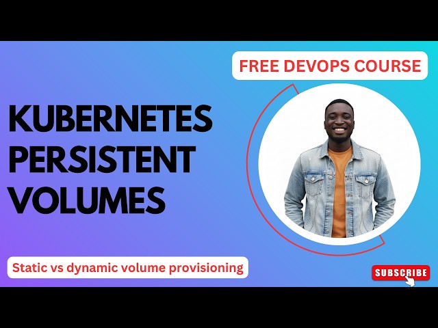 Kubernetes Persistent Volumes | FREE DevOps Course | #devops #kubernetes #kubernetestutorial #aws