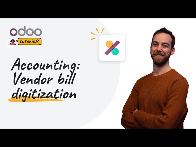 Vendor bill digitization | Odoo Accounting