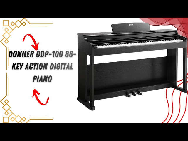 A Complete Piano Bundle for Students — Donner DDP-100 88-Key Weighted Action Digital Piano  — Review