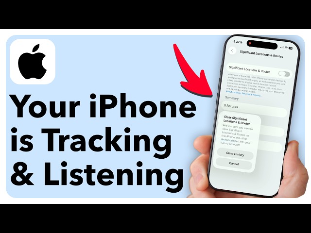 Your iPhone Tracking You And Listening - TURN THIS OFF