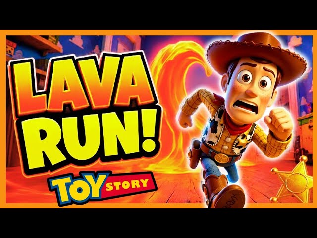 Brain Break – Toy Story Lava Run! 🔥 Toy Story Brain Break for Kids