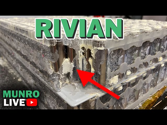How Rivian's 7777 Batteries are packaged!
