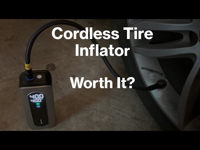 Cordless Tire Inflator Review: How to Use and Is It Worth It?