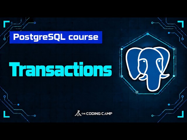 PostgreSQL Transactions | Beginner Course #9