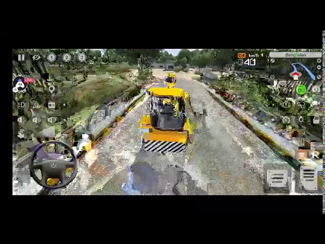 Bus Simulator Indonesia : 👍 JCB CRANE MOD ANDROID GAMEPLAY