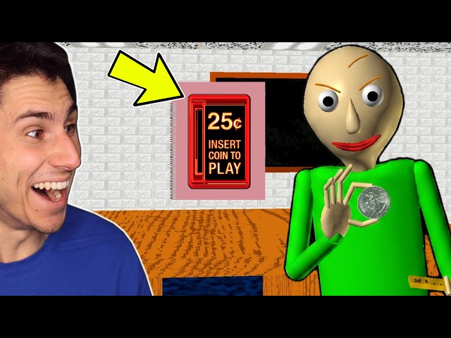 Baldi's Basics Pay To Win Is HILARIOUS!