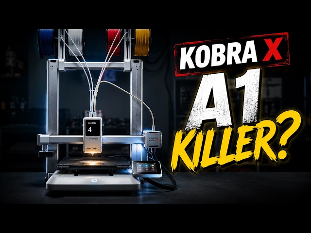 23 Hours, 4 Colors: Testing the New Anycubic Kobra X