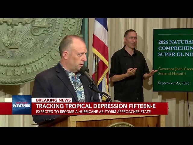 Full Press Conference: Gov. Green provides update on 2026 natural disasters, approaching storm