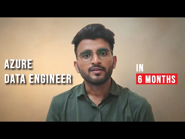 Fresher to Data Engineer | 6-Month Blueprint That Got Me Hired