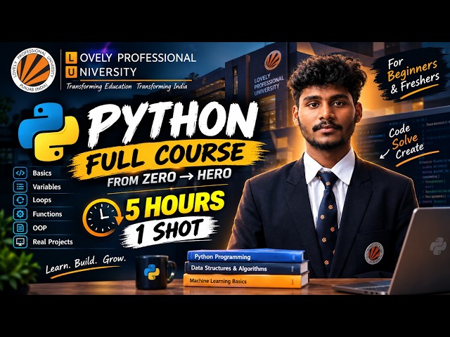 vidssave com Python Full Course in Telugu   From Basics to Projects   Python Tutorial in Telugu 720P