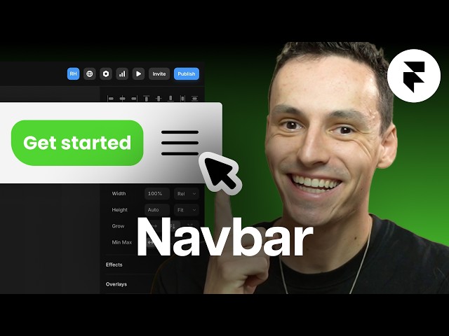 Framer Tutorial: Responsive Navigation Bar