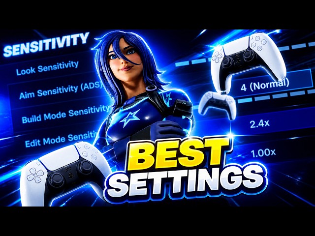 *NEW* BEST UNREAL Controller SETTINGS For Chapter 7 For Exponential & Linear!