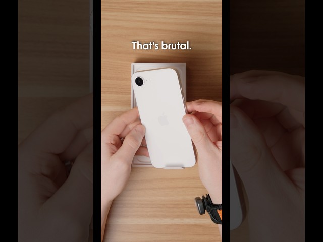 White iPhone 16e Unboxing! #shorts #iPhone #apple #iphone16e