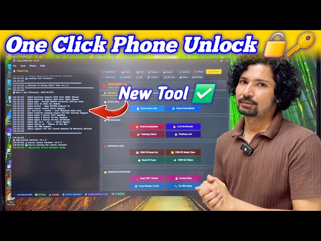 One Click Phone Unlock 🔓 New Tool Galaxy Multi Tool | All Models FIX Galaxy Multi Tool