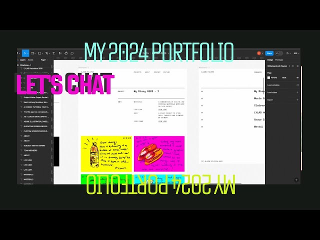 Talking About My 2024 Portfolio + More == Let's Chat