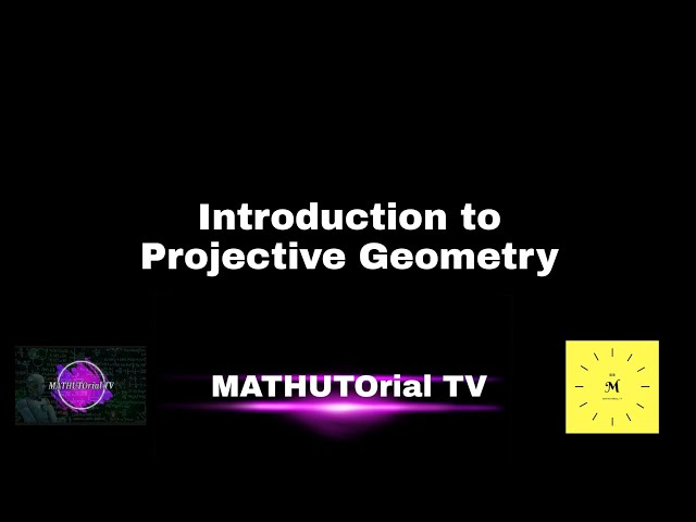 L1: Introduction to Projective Geometry