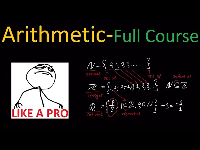 Full Arithmetic Course in 5 hours.