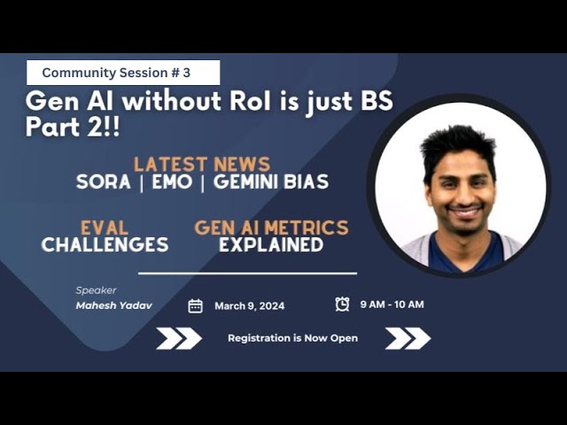 Session 3  AI PM community How to measure GenAI-based products accuracy Part 2