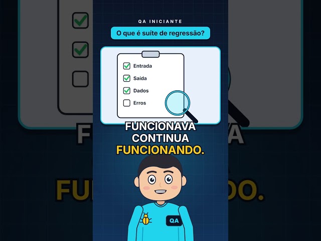 O que é suíte de regressão? #shorts