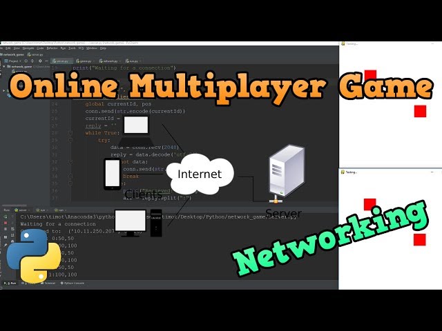 Online Multiplayer Game With Python - Sockets and Networking