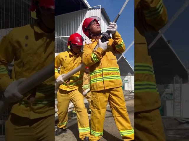 Fire prevention and firefighting drill - Diễn tập PCCC tại Công ty TNHH TKG Taekwang CT
