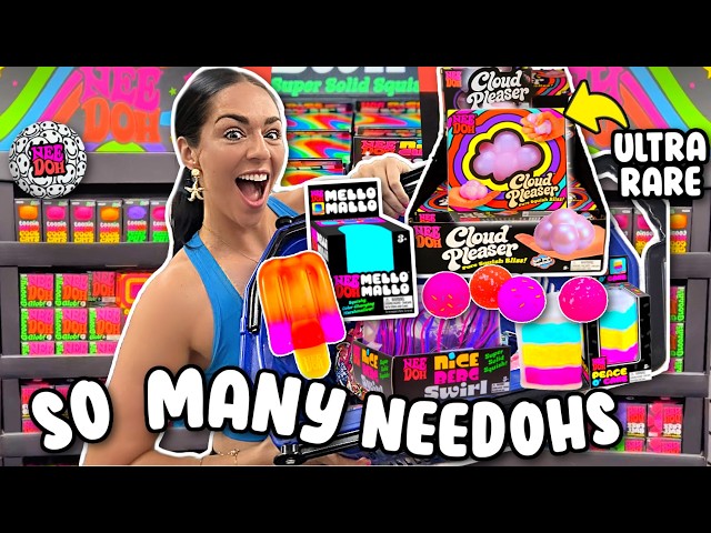 I went ULTRA SQUISHY HUNTING! Dumplings, Needoh, Squeezy!😱