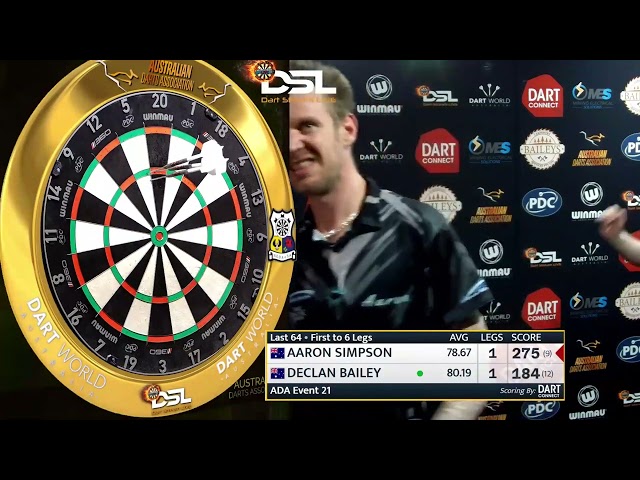 Declan Bailey vs Aaron Simpson | ADA Event 21 2026