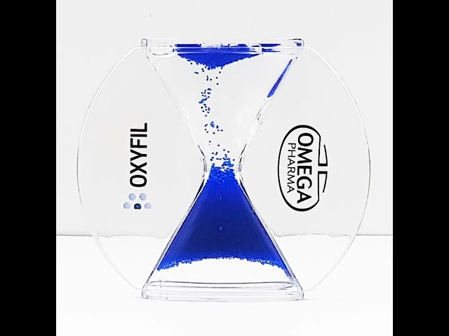 Clessidra con liquidi personalizzata #gadgets  con logo Proramillenote
