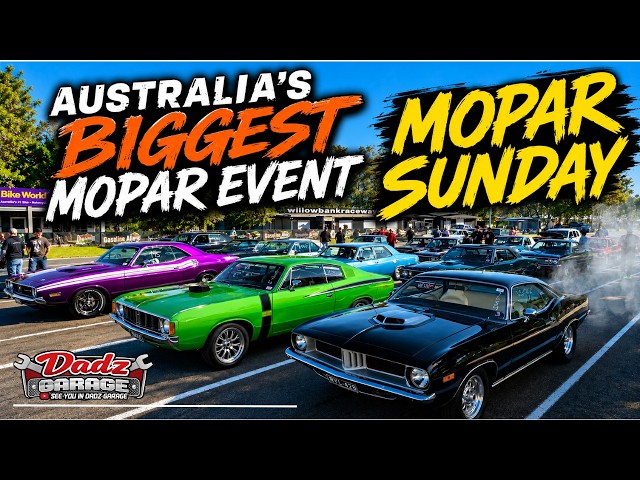 Australia' Biggest MOPAR Event takes over Willowbank raceway, MOPAR SUNDAY!