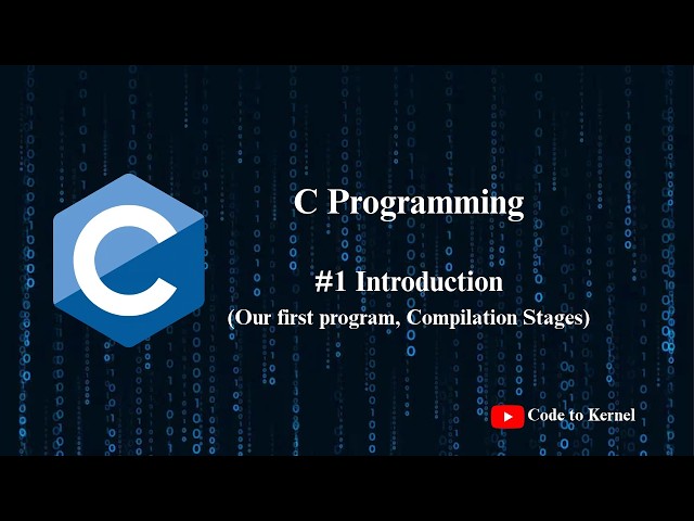 C Programming in Tamil | Introduction & Hello World Program | EP 01