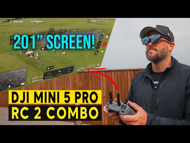 DJI MINI 5 PRO The BEST RC2 UPGRADE! (RayNeo Air4 Pro)
