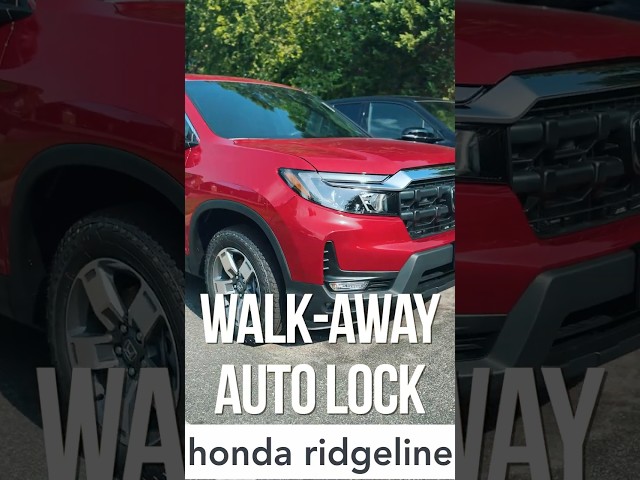Your Honda Ridgeline Can Lock Itself! 🔒 #hondausa  #hondaridgeline  #hondatruck  #ridgeline  #honda