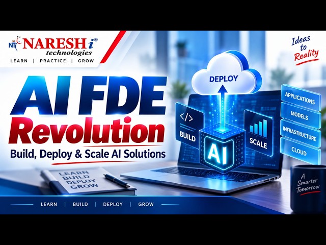 AI FDE Revolution: Build | Deploy & Scale AI Solutions | Omkar | Naresh IT