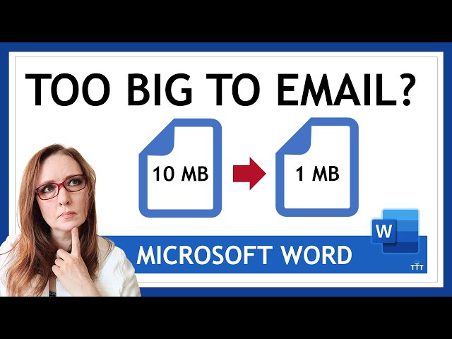 How to Reduce Microsoft Word File Size | Compress Pictures/Images in Word