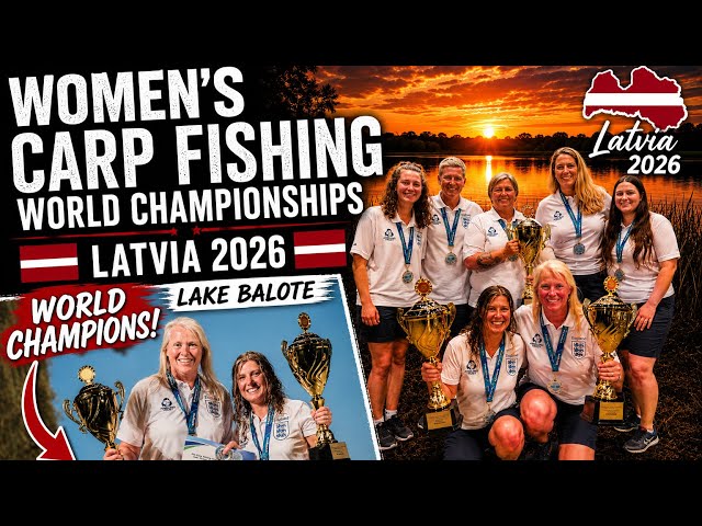 World Champions - Ladies Carp Fishing World championships 2026 - Lake Balote