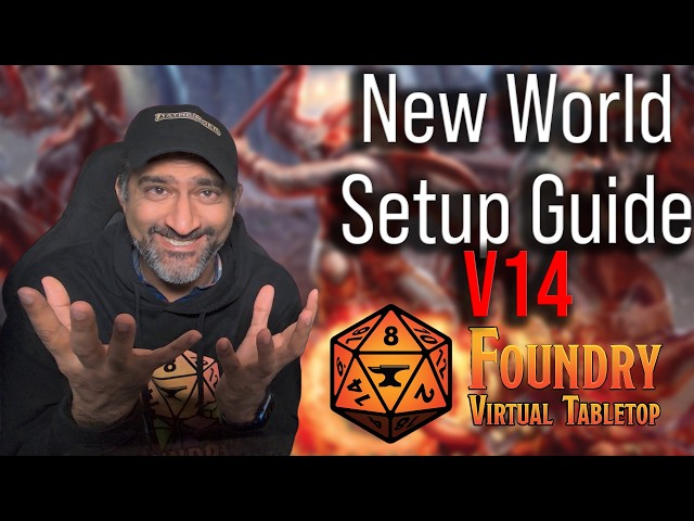 How To Setup A Fresh World - Foundry VTT Tutorial