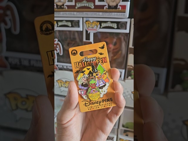 New 2026 Muppets Glow-in-the-Dark Disney Halloween Pin! #DisneyPins #Muppets #DisneyHalloween
