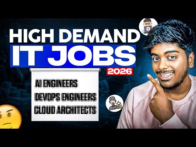 Top 10 Best IT Jobs for Future Tamil🔥 High Demand Careers in 2026 💯