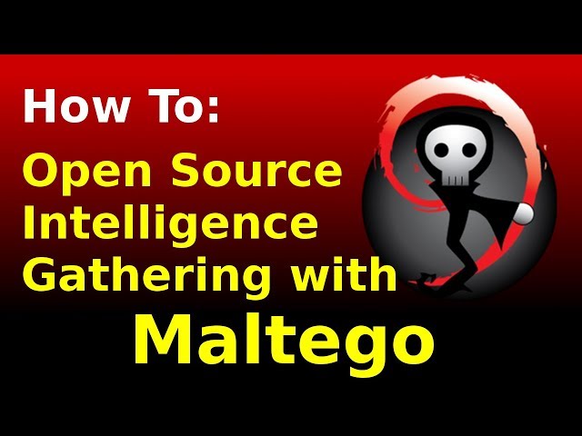 Open Source Intelligence Gathering with Maltego