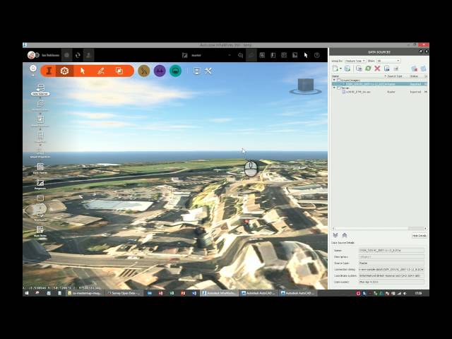 Using environment agency LIDAR data in Autodesk Infrastructure Design Suites