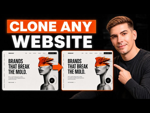 How To Clone ANY Website With AI