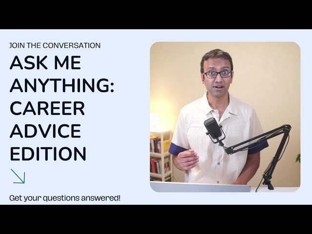 🎙️ Career Advice AMA Live Stream 🚀